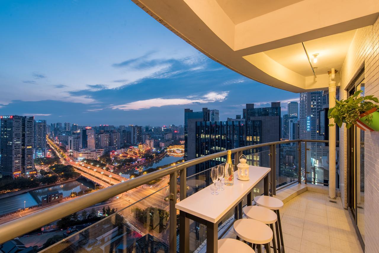 Aparthotel Pandahouse Chengdú Exterior foto