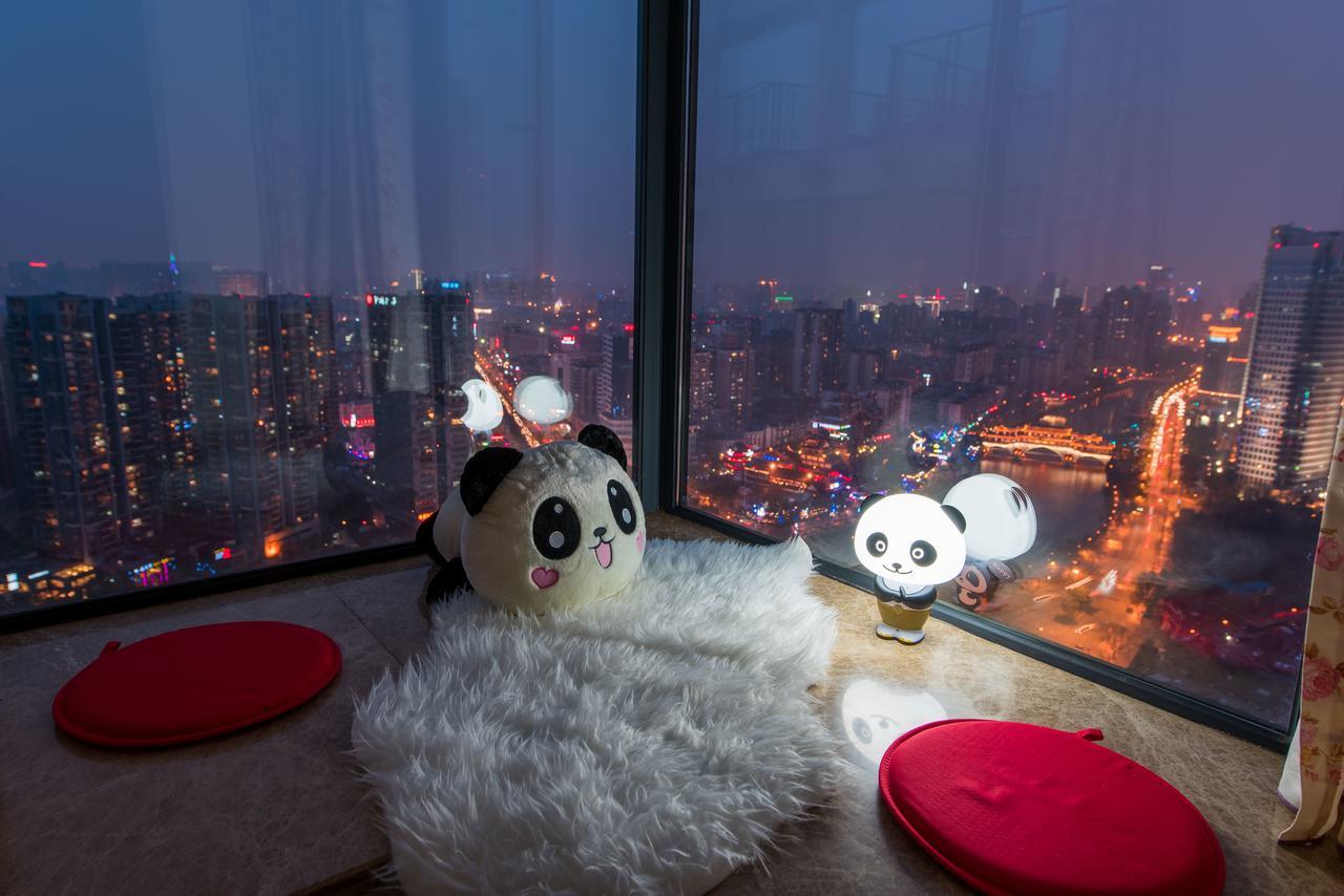 Aparthotel Pandahouse Chengdú Exterior foto